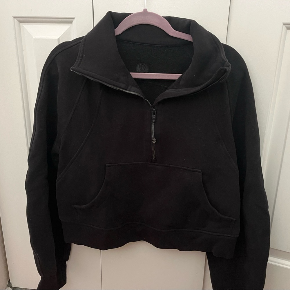 Lululemon Scuba Oversized Funnel Neck Half Zip M/L
